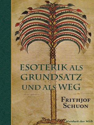 cover image of Esoterik als Grundsatz und als Weg